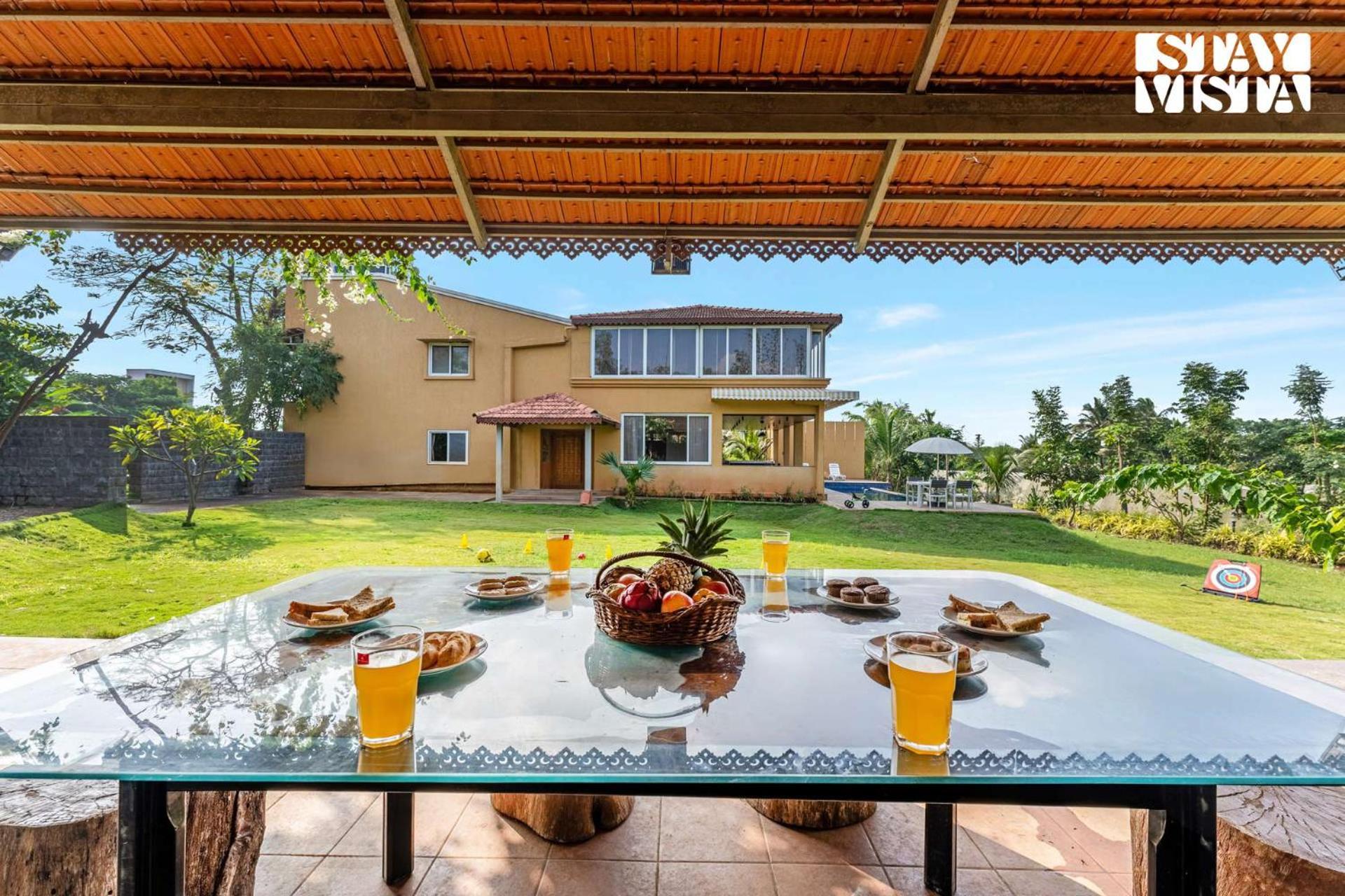 Stayvista At Countryside Meadows With Pool, Ac Pune Exterior foto